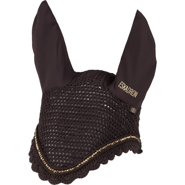 ESKADRON Heritage oornetje Crystal black truffle | Pony