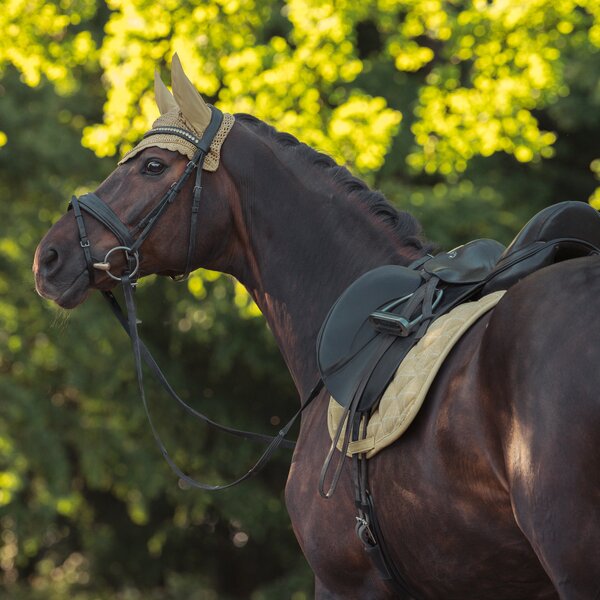 ESKADRON Heritage oornetje Crystal cardamom | Pony