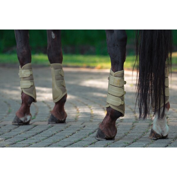 ESKADRON Heritage peesbeschermers Mesh, voor voor- en achterbenen cardamom | S