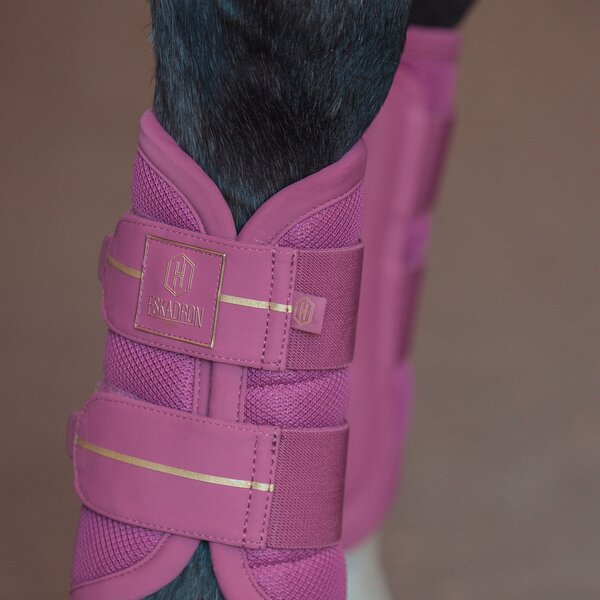 ESKADRON Heritage peesbeschermers Mesh, voor voor- en achterbenen wildberry | S