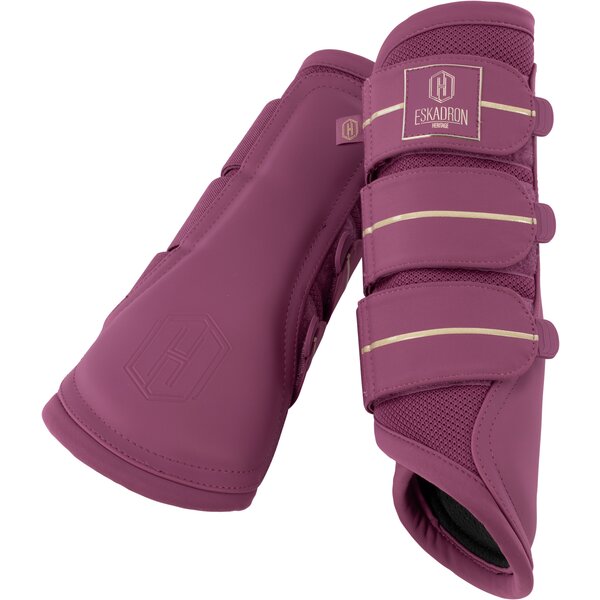 ESKADRON Heritage peesbeschermers Mesh, voor voor- en achterbenen wildberry | S