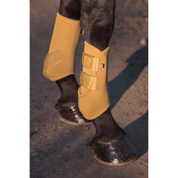 ESKADRON Heritage peesbeschermers Pro Dressage, voor achterbenen cardamom | Pony