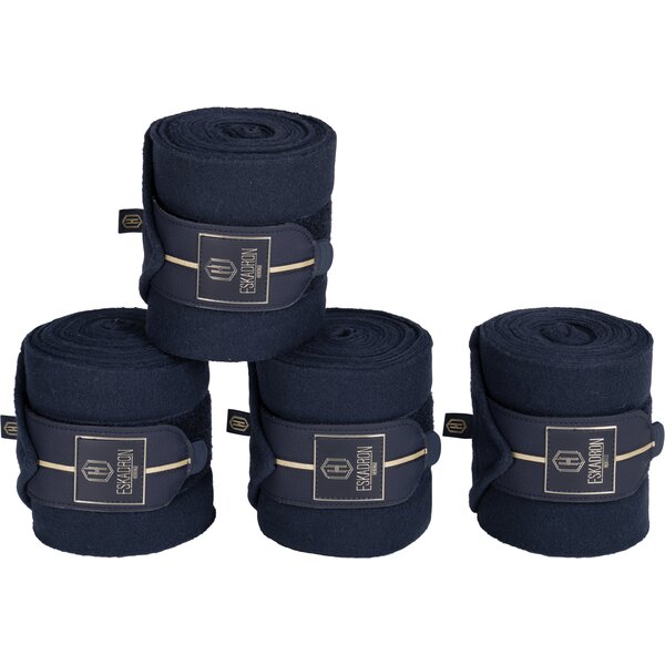 ESKADRON Heritage fleecebandages navy | Pony