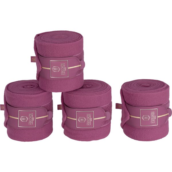 ESKADRON Heritage fleecebandages wildberry | Pony