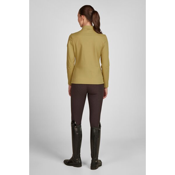 ESKADRON Heritage half-zip shirt cardamom | XXS