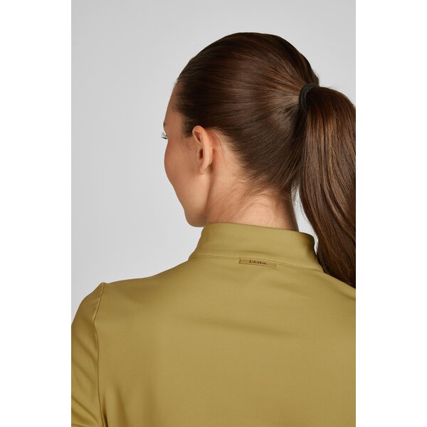 ESKADRON Heritage half-zip shirt cardamom | XXS