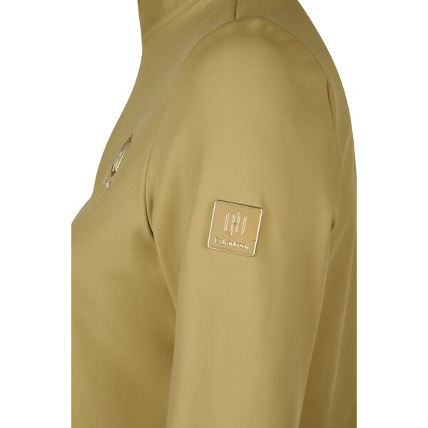 ESKADRON Heritage half-zip shirt cardamom | XXS