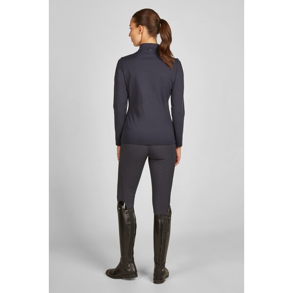 ESKADRON Heritage half-zip shirt navy | XXS