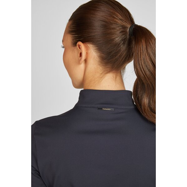 ESKADRON Heritage half-zip shirt navy | XXS