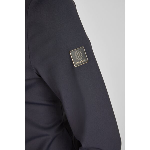 ESKADRON Heritage half-zip shirt navy | XXS