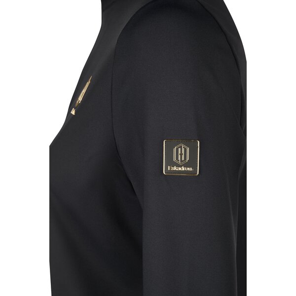 ESKADRON Heritage half-zip shirt navy | XXS