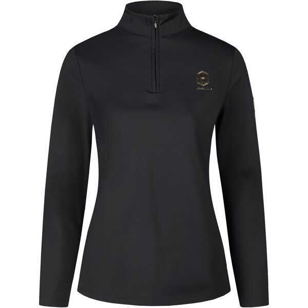 ESKADRON Heritage half-zip shirt navy | XXS