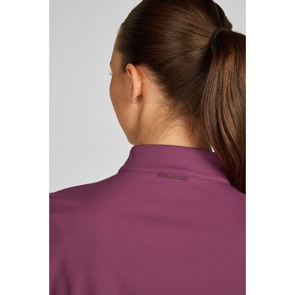 ESKADRON Heritage half-zip shirt wildberry | XXS