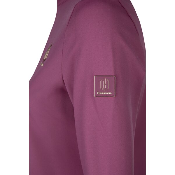 ESKADRON Heritage half-zip shirt wildberry | XXS