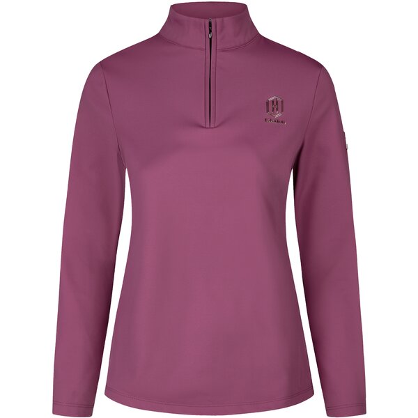 ESKADRON Heritage half-zip shirt wildberry | XXS