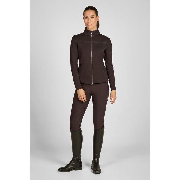 ESKADRON Heritage zip-shirt black truffle | XS