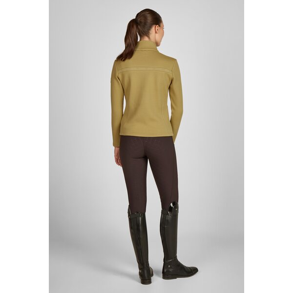 ESKADRON Heritage zip-shirt cardamom | XS