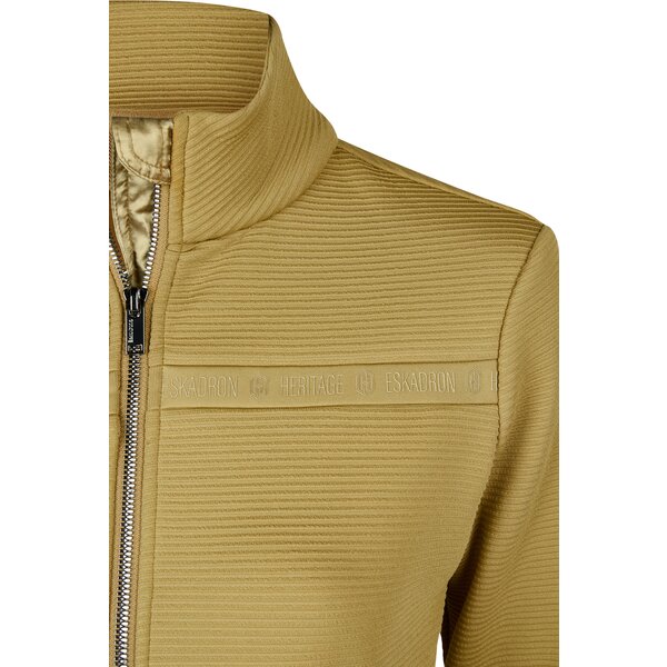 ESKADRON Heritage zip-shirt cardamom | XS