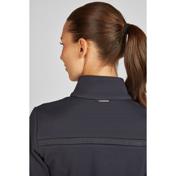 ESKADRON Heritage zip-shirt navy | XS