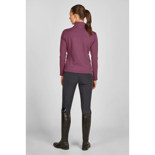 ESKADRON Heritage zip-shirt wildberry | XS