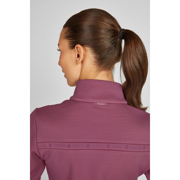 ESKADRON Heritage zip-shirt wildberry | XS