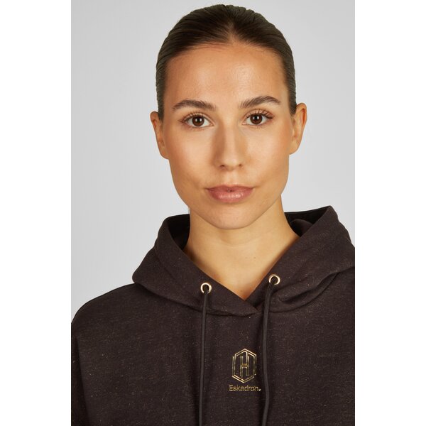 ESKADRON Heritage hoodie Sparkle black truffle | XXS