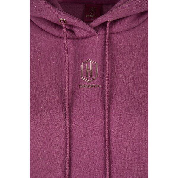 ESKADRON Heritage hoodie Sparkle wildberry | XXS