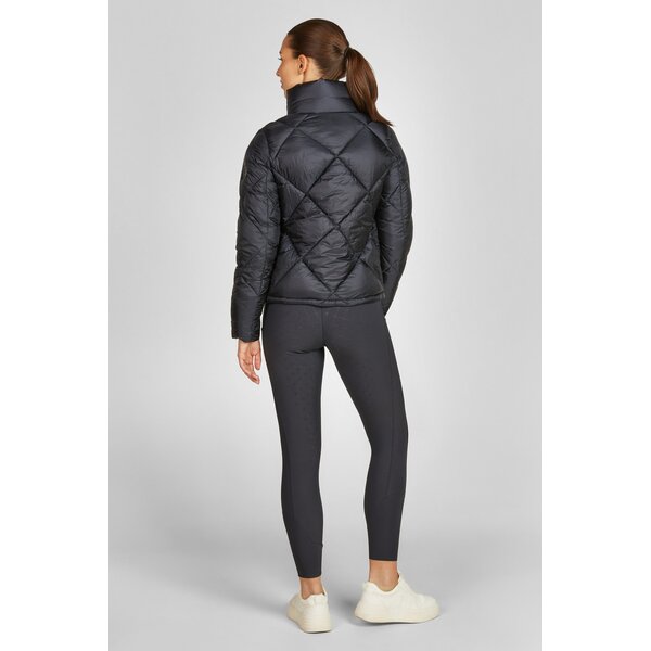 ESKADRON Heritage gewatteerde jas met glanseffect navy | XS