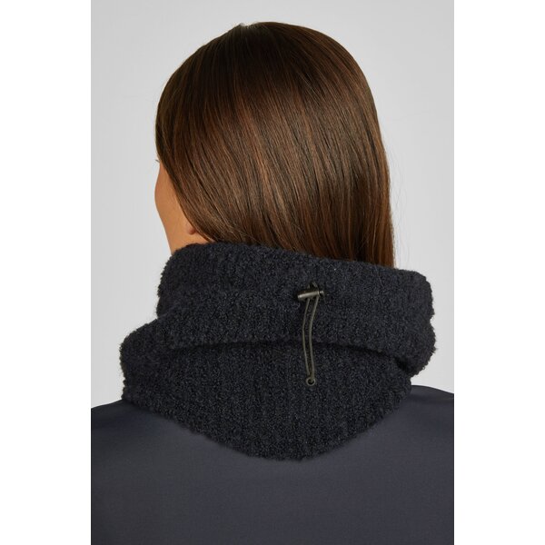 ESKADRON Heritage bouclé colsjaal navy | One size