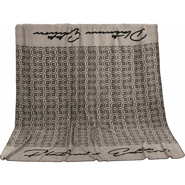 ESKADRON Platinum zweetdeken Fleece Plaid pale grey | ca. 210 x 200 cm