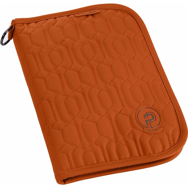 ESKADRON Platinum paspoortmap Faux Leather amber | One size