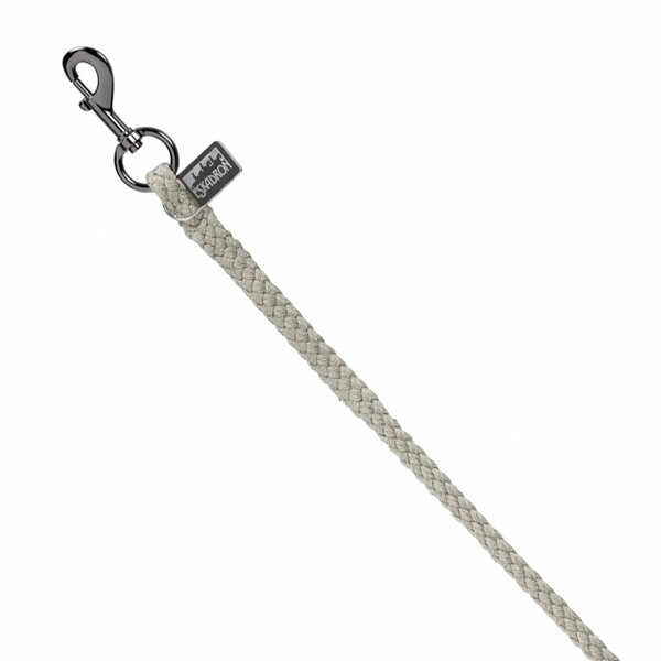 ESKADRON Platinum halster- en bindtouw Regular met karabijnhaak pale grey | ca. 2 m