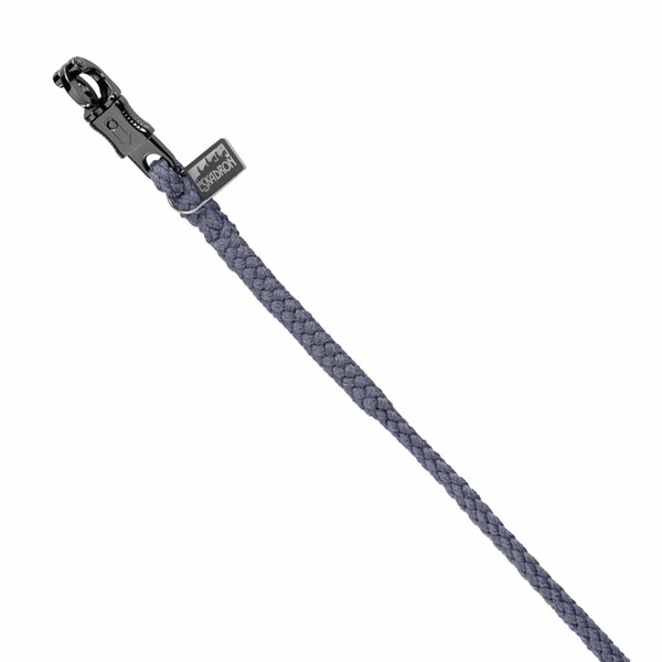 ESKADRON Platinum halster- en bindtouw Regular met paniekhaak slate blue | ca. 2 m