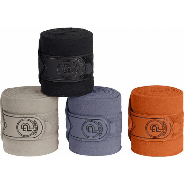 ESKADRON Platinum fleecebandages Fleece black | Warmbloed
