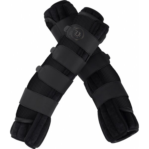 ESKADRON Platinum transportbeschermers Climatex Mesh Boots black | Warmbloed