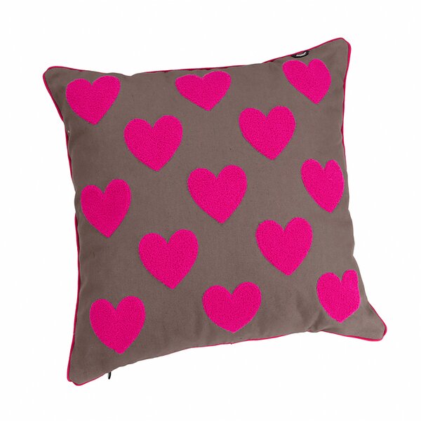 ESKADRON Dynamic kussensloop Cotton lipstick | ca. 50 x 50 cm