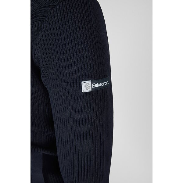 ESKADRON Dynamic zip-shirt Knit 