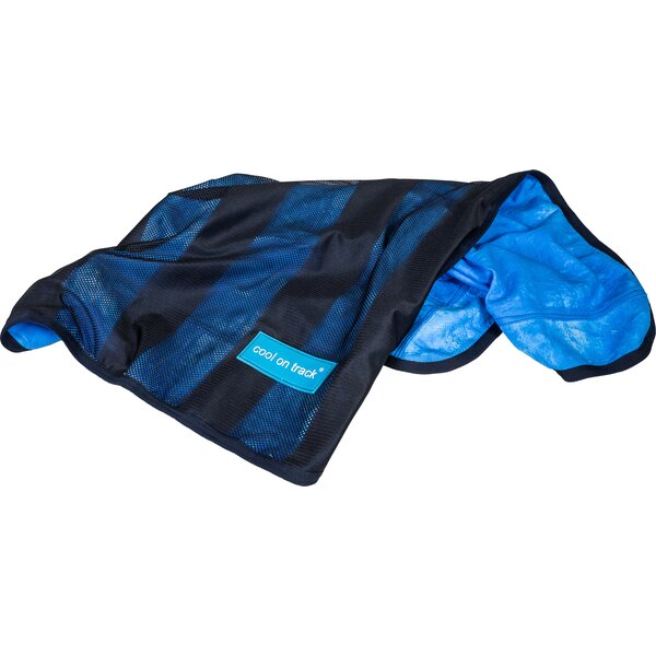 Cool on Track koelhanddoek blue | 106 x 76 cm