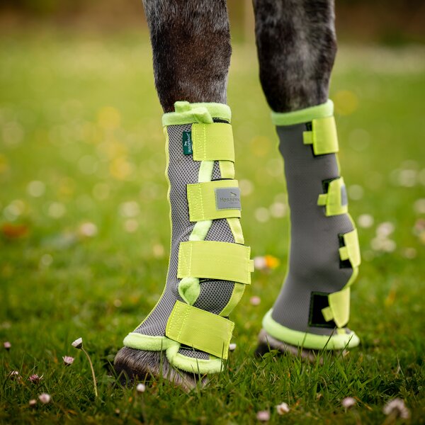 HORSEWARE Fly Boots silver/lime | VB