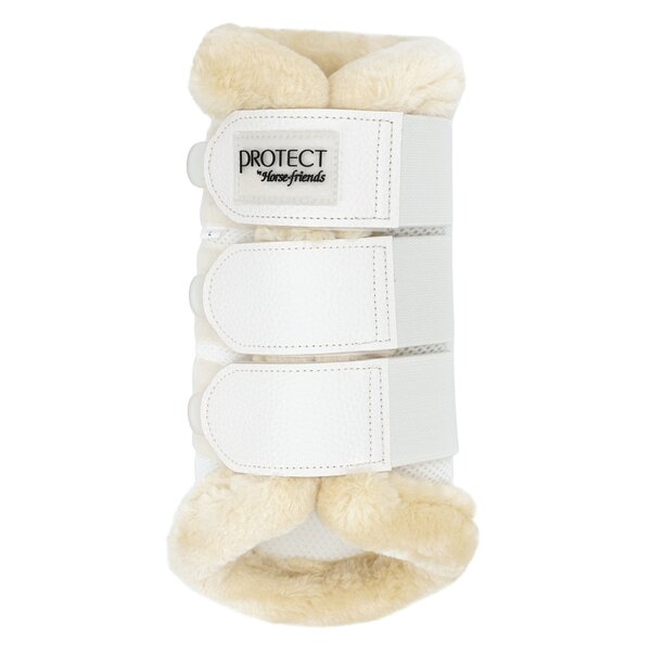 PROTECT by Horse-friends peesbeschermers met mesh en kunstbont 
