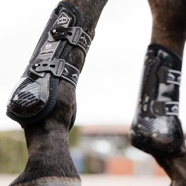 VEREDUS peesbeschermers carbon gel absolute, voor de voorbenen 
