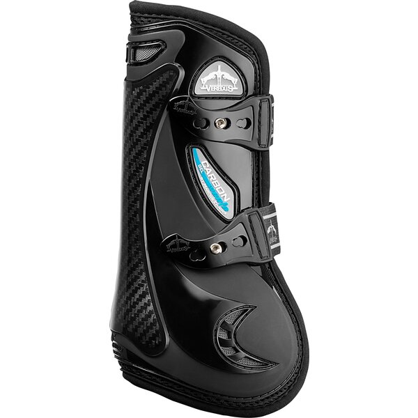 VEREDUS Springgamaschen Carbon Gel Vento, für die Vorderbeine black | M