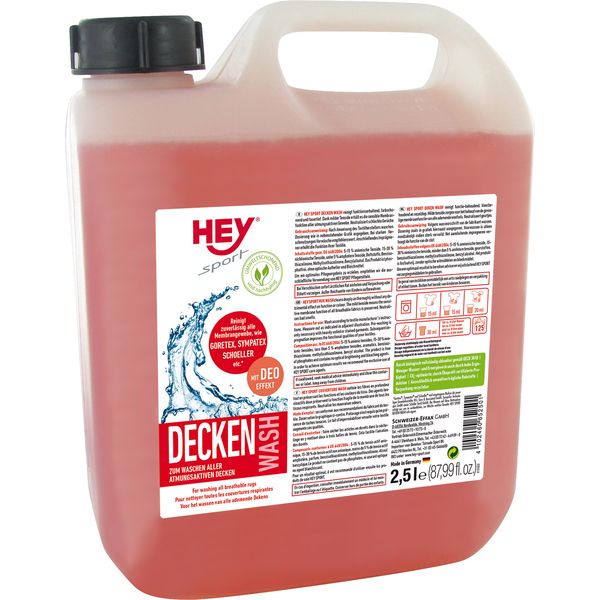 HEY-sport Decken Wash Waschmittel 2,5 Liter