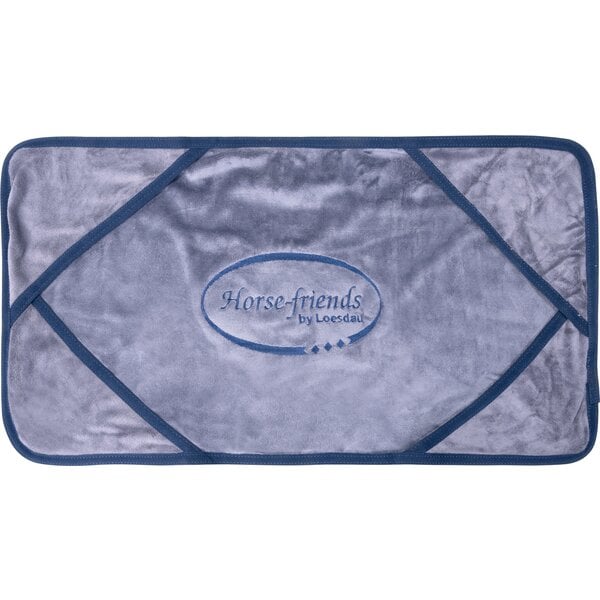 Loesdau verzorgingsdoek Multi Towel grey/navy | ca. 65 cm x 35 cm
