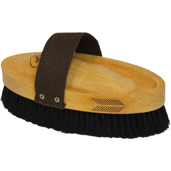 GROOMING DELUXE Body Brush brown | hard
