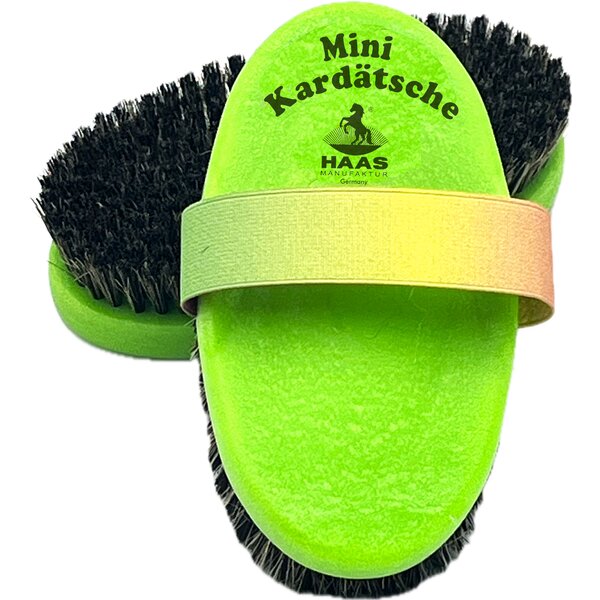 HAAS mini-borstel Regenboog green