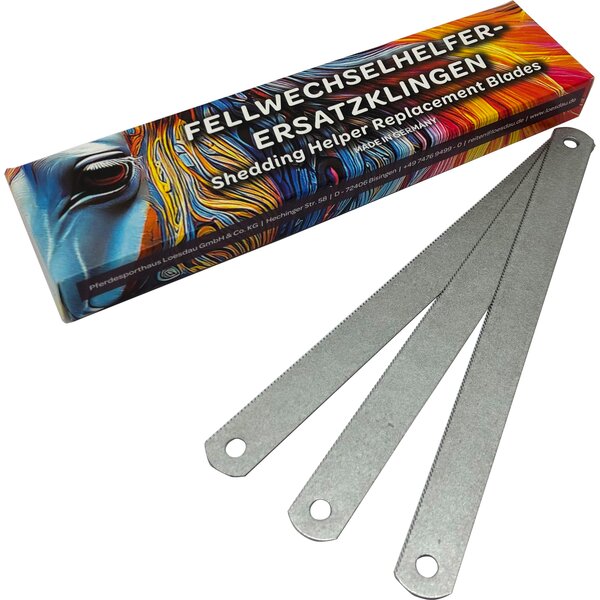 Horse-friends vervangmesjes voor ruihulp silver