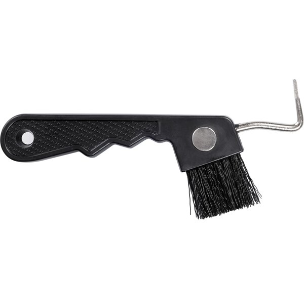 Horse-friends hoefkrabber met magneet black
