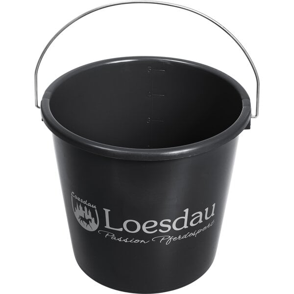 Loesdau Allzweckeimer schwarz | 5 Liter