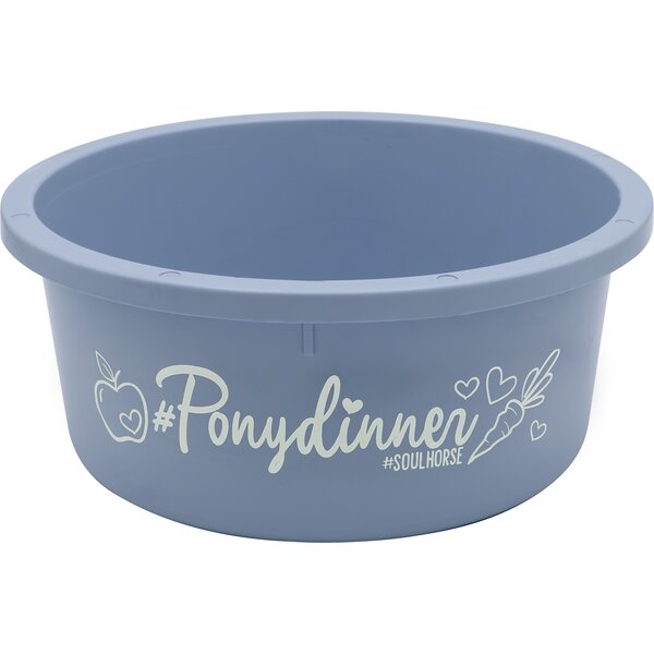 #Soulhorse voerbak powder blue | Ponydinner